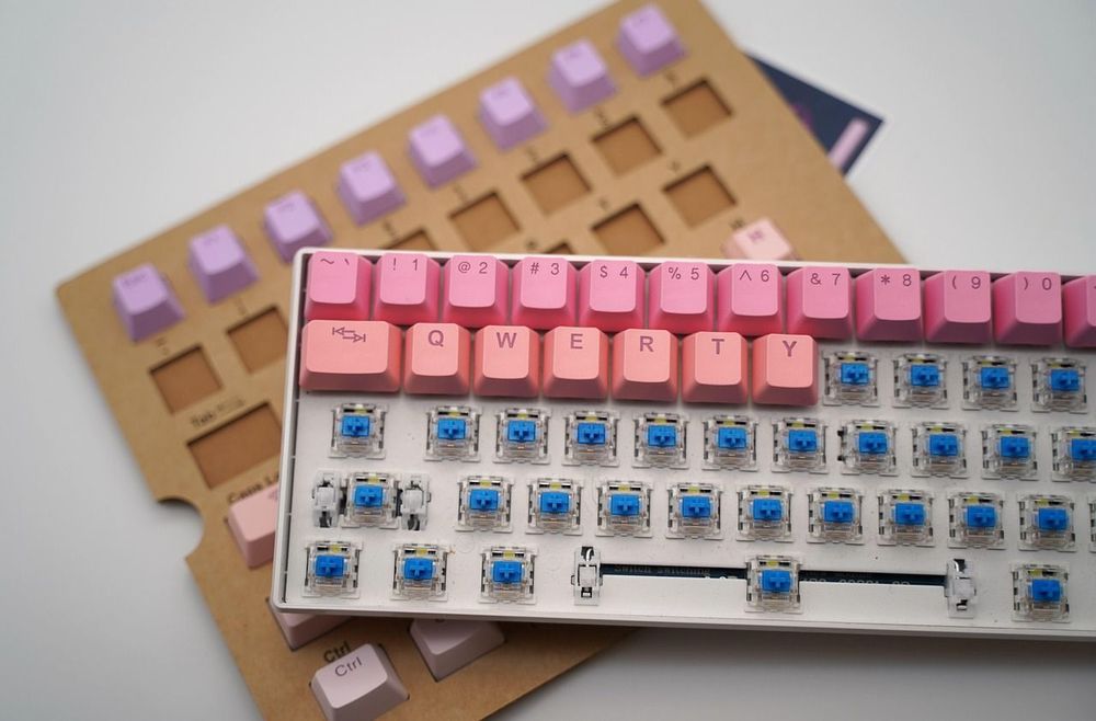 mechanical keyboard, cherry keycap, gradient color, mechanical keyboard, mechanical keyboard, mechanical keyboard, mechanical keyboard, mechanical keyboard
