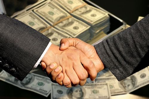 conclusion of contract, handshake, trade, business, profit, black money, control, treasury, sale, to buy, selling, commercial, shopping, money case, currency, money, contract, dollar, shaking hands, handshake, profit, selling, selling, selling, selling, selling