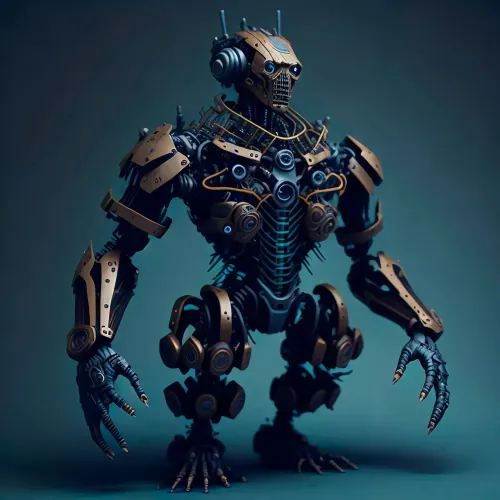 ai generated, robot, technology, future, futuristic, android, robotic