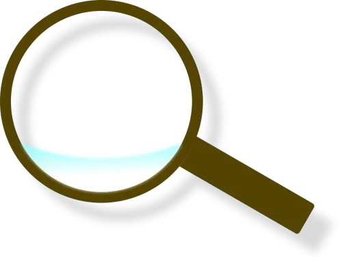 magnifying glass, glass, wood, lens, blue, brown, graphic, magnifying glass, magnifying glass, magnifying glass, magnifying glass, magnifying glass