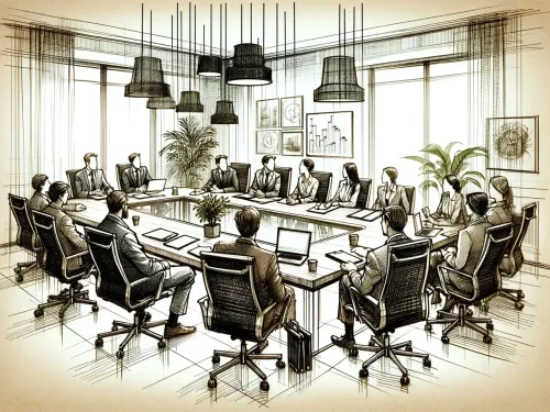 ai generated, board meeting, business meeting, meeting, business, annual meeting, office, board, corporate meeting, team, drawing, sketch, business meeting, meeting, meeting, meeting, meeting, meeting