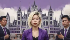 vietnamese, spokesperson, portrait, model, fashion, woman, asian, female, interview, speech, politician, person, conference, politics, press, news, media, microphone, ai generated