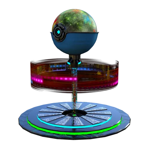 sci-fi, interface, design, technology, 3d, render, display, colorful, screen, robotics, future