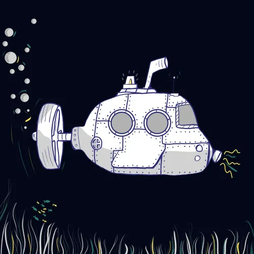 submarine, ocean, sea, underwater, fish, algae, bubbles, the depths, nature, submarine, submarine, submarine, submarine, submarine, fish, fish
