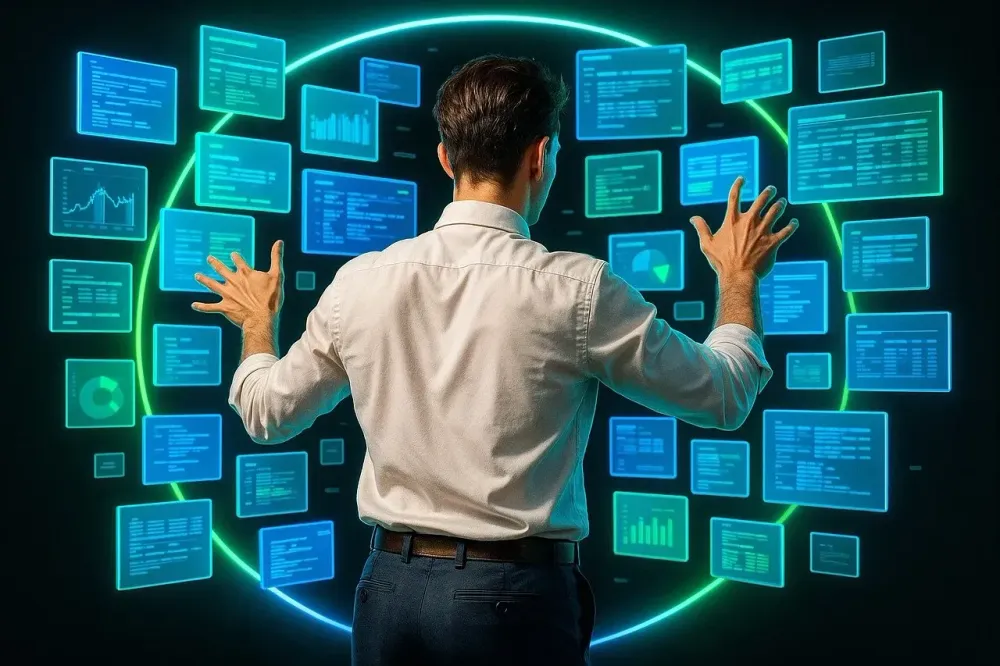 big data, analytics, artificial intelligence, augmented reality, data visualization, digital transformation, futuristic, innovative, interface, network, performance monitoring, software development, technology, user experience, virtual reality, charts, graphs, cloud computing, programming, dashboard, ai generated