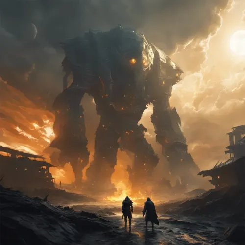 fantasy, surreal, mystical, horror, apocalypse, dystopia, post-apocalyptic, ai generated