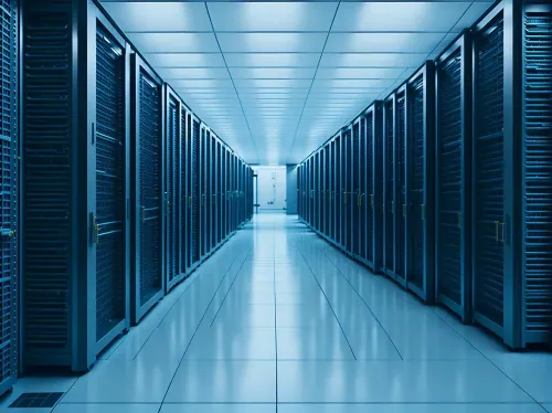 ai generated, data centre, computer, server, rack, technology, digital, processor, server, server, server, server, server