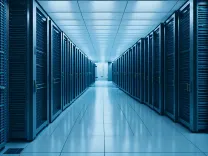 ai generated, data centre, computer, server, rack, technology, digital, processor, server, server, server, server, server