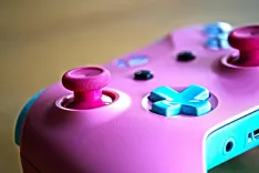 xbox, controller, steering, gamepad, console, video game, to play, games console, video, pad, hobby, gaming, game, kontroller, games, gamer, video gamer, girl, xbox one, design, design lab, microsoft, pink, blue, light blue, xbox, xbox, xbox, video game, video game, video game, video game, gamer, gamer, gamer, gamer, gamer