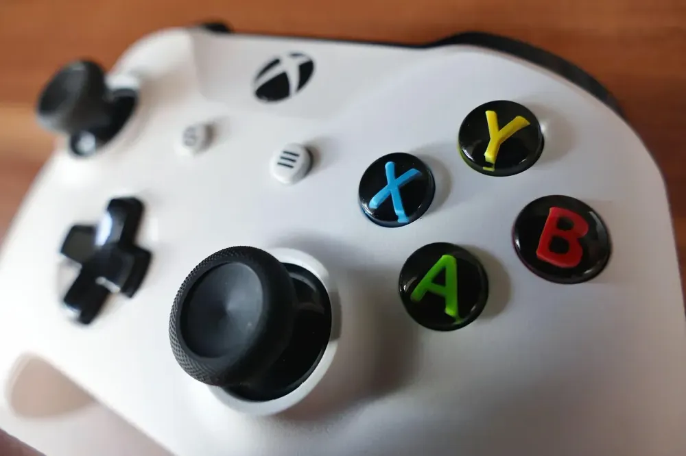x box, console, joypad, activity, blue, button, colour, computer, control, controller, electrical, entertainment, equipment, finger, fun, game, game pad, gaming, hand, handheld, holding, joy, arcade, joystick, leisure, pad, peripheral, plastic, play, play button, push, white, player, media, x-box one, toys, electronics, tech, technology, x box, x box, x box, x box, x box, joystick, joystick, tech