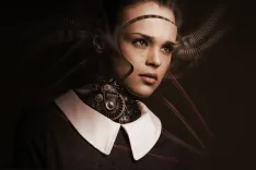 robot, woman, face, cry, sad, artificial intelligence, sad girl, future, machine, digital, technology, robotics, girl, human, android, circuit board, binary, connections, cyborg, digitization, science fiction, ai