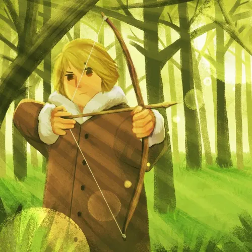 arrow, man, arch, forest, archery, target, bow, bowstring, shoot, nature, train