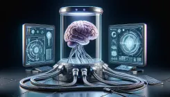 ai generated, brain, simulation, robot, reality, cybernetics, virtual reality, software