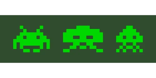 pixelgrafic, dos, game, invaders, space, green, pixel, green gaming, green game, green games, game, space, pixel, pixel, pixel, pixel, pixel
