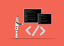 artificial intelligence, coding, programming, software, code, robot, computer, website, technology, matrix, program, development, server, html, cartoon, data, communication, command prompt, robotics, cyborg