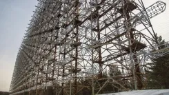 duga, radar, chernobyl, pripyat, nuclear power, duga complex, defense, system, woodpecker, over-the-horizon, oth, antenna, giant, observatory, radioactive, ukraine, soviet, ussr, array, exclusion zone, cylindrical, conical, cages, military, network, powerful, radio, shortwave, steel, structure, anti, ballistic, gray network, gray radio