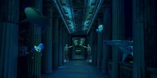 submarine, sea bottom, ocean, sea, nature, deep, aquarium, aquatic, fantasy, underwater, museum, fish, archeology, atlantis, ancient, to explore, ruins, ruins marine, submarine, atlantis, atlantis, atlantis, atlantis, atlantis