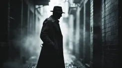ai generated, spy, detective, agent, gangster, crime, surveillance, mafia, police, secret, man, movies, investigation, hat, security, cop, espionage