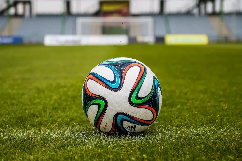 ball, grass, soccer, football, nature, soccer ball, sport, game, play, football field, stadium, football stadium, ball game