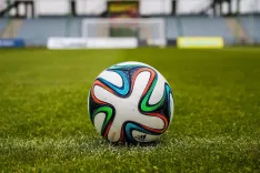 ball, grass, soccer, football, nature, soccer ball, sport, game, play, football field, stadium, football stadium, ball game