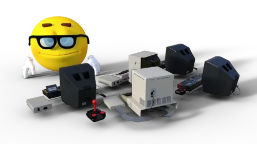 smiley, emoji, face, emoticon, nerd, 8bit, computers, old, retro, joystick, kawaii, expression, nerd, nerd, nerd, nerd, nerd