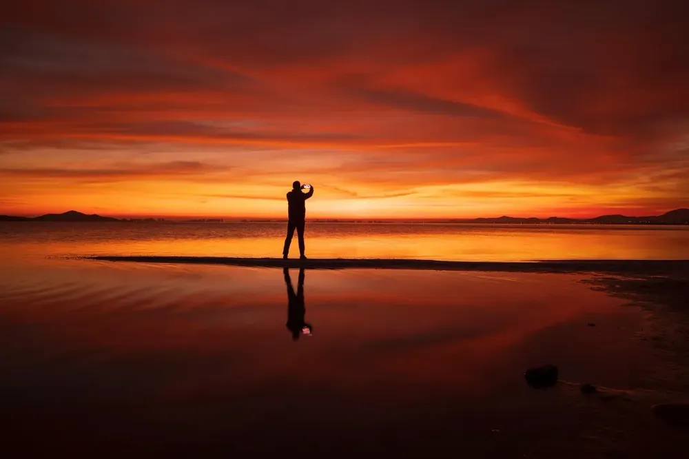 sea, ocean, beach, sunset, sunrise, smartphone, camera, photographer, orange, sand, landscape, scenic, sky, nature, murcia, cartagena, photographer, photographer, photographer, photographer, photographer
