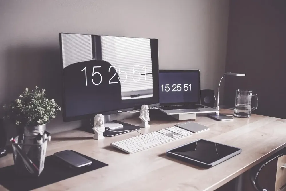 home office, computer, desk, display, iphone, keyboard, laptop, luxury, macbook, modern, organized, table, tablet, technology, work place, home office, computer, computer, computer, computer, desk, laptop, technology, technology, technology, technology, technology