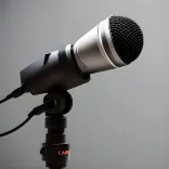 ai generated, microphone, talk, podcast, audio, radio, interview, communication